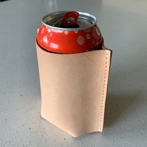 Leather Drink Can Koozie